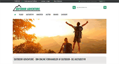 Desktop Screenshot of outdooradventure.dk